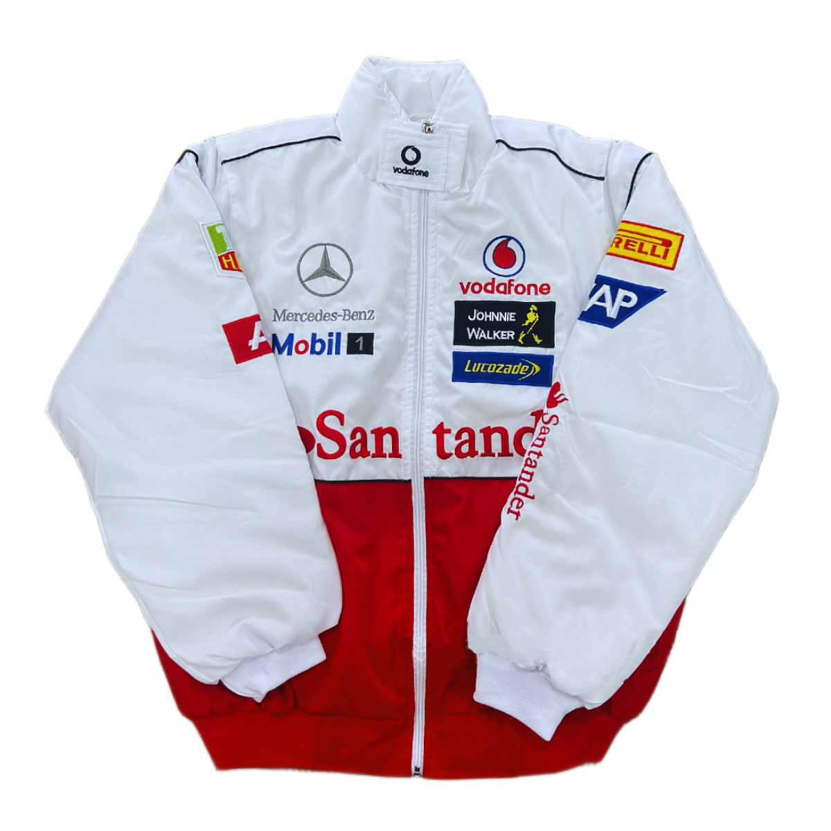 Mercedes Vintage Racing Jacket | Padded Motorsport Style - Sport Idea