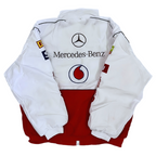 Mercedes Vintage Racing Jacket | Padded Motorsport Style - Sport Idea
