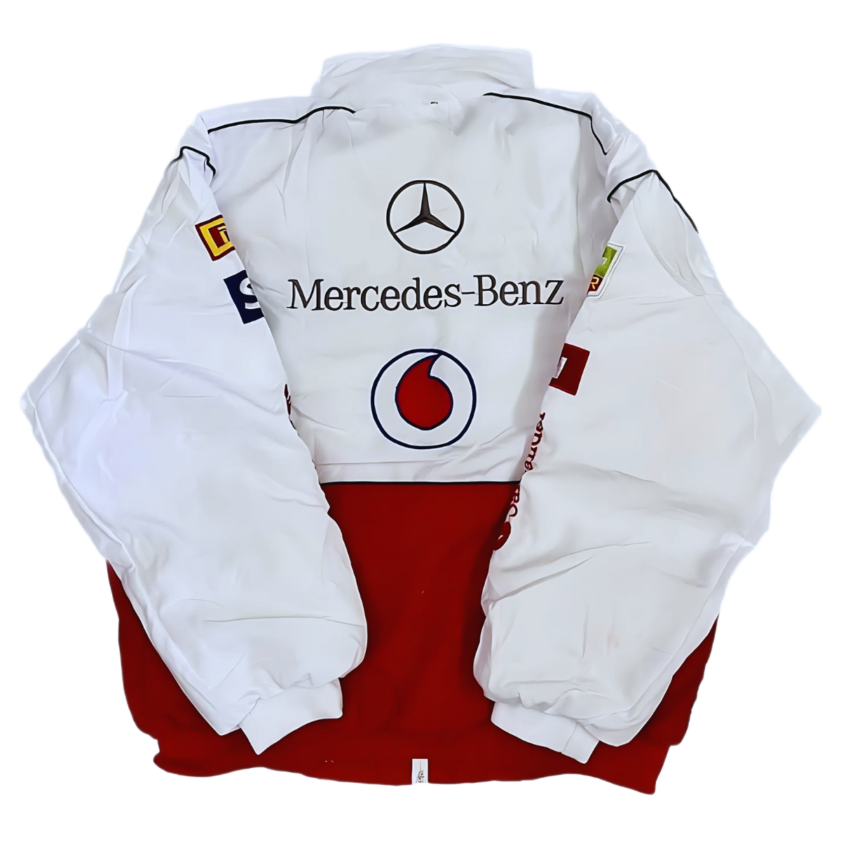 Mercedes Vintage Racing Jacket | Padded Motorsport Style - Sport Idea
