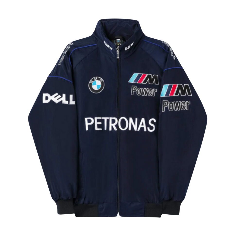 BMW M Heritage Racing Jacket | Classic Navy & Midnight Stripe - Sport Idea