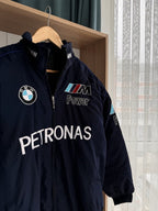 BMW M Heritage Racing Jacket | Classic Navy & Midnight Stripe - Sport Idea