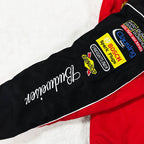 Budweiser Red Vintage Racing Jacket | Classic & Padded Style - Sport Idea