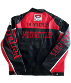 Ferrari Leather Jacket Marlboro Edition | Premium Padded Racing Style - Sport Idea