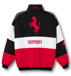 Vintage Ferrari Scuderia Racing Jacket | Classic & Padded Motorsport Style - Sport Idea