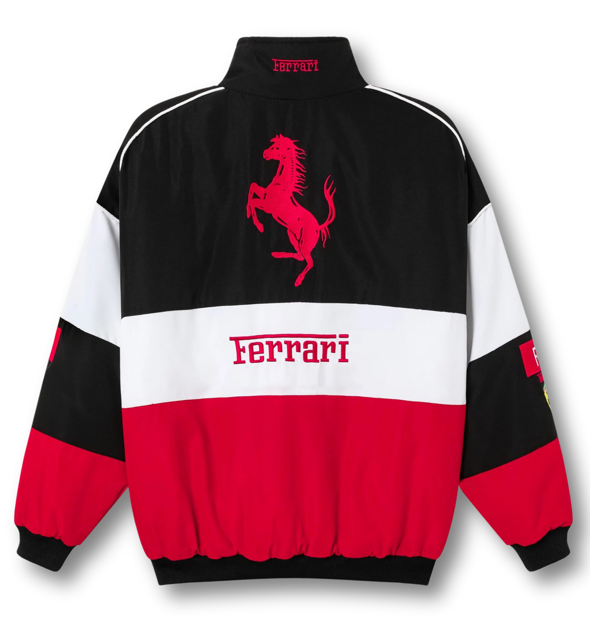 Vintage Ferrari Scuderia Racing Jacket | Classic & Padded Motorsport Style - Sport Idea