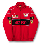Vintage Ferrari Scuderia Racing Jacket | Classic & Padded Motorsport Style - Sport Idea