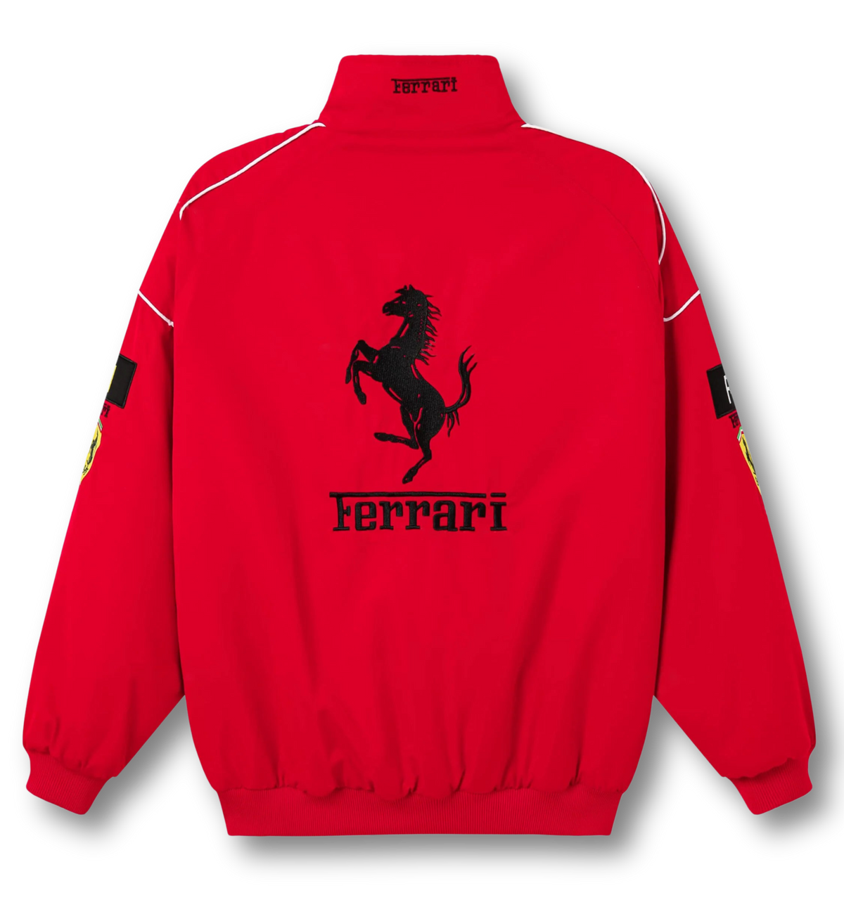 Vintage Ferrari Scuderia Racing Jacket | Classic & Padded Motorsport Style - Sport Idea