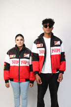 Vintage Ferrari Scuderia Racing Jacket | Classic & Padded Motorsport Style - Sport Idea