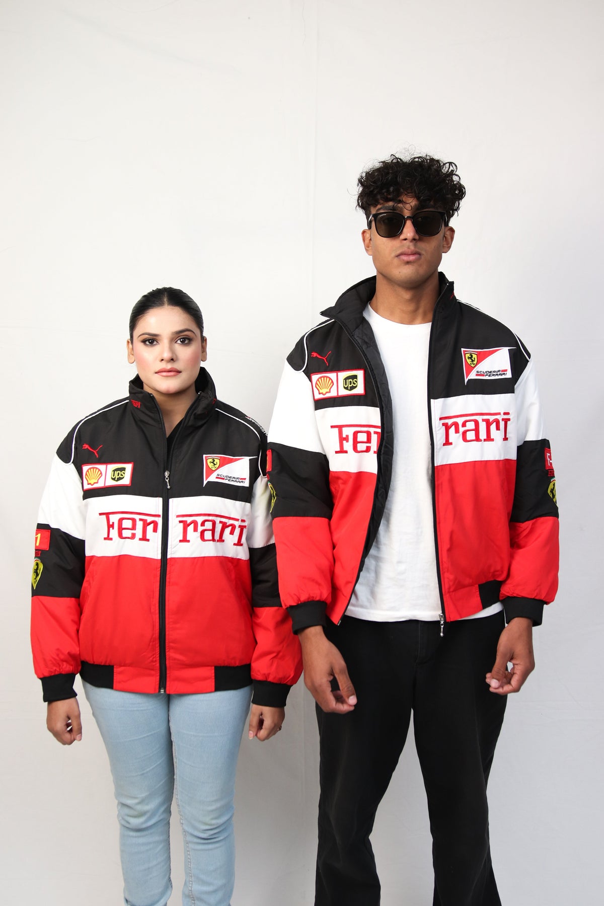 Vintage Scuderia Tri-Color Racing Jacket | Ferrari Motorsport Style - Sport Idea