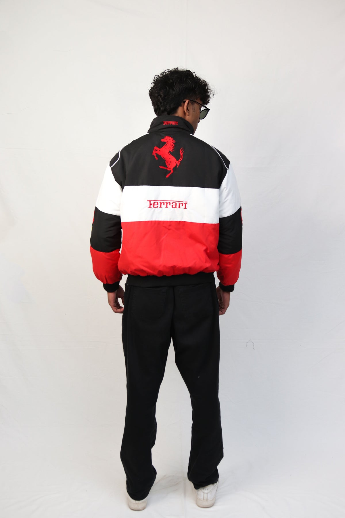 Vintage Scuderia Tri-Color Racing Jacket | Ferrari Motorsport Style - Sport Idea