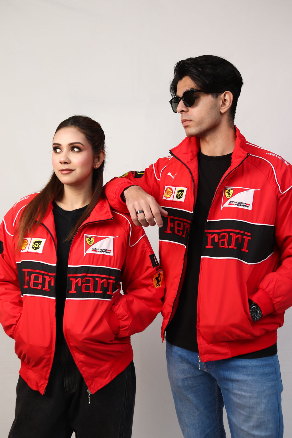 Vintage Ferrari Scuderia Racing Jacket | Classic & Padded Motorsport Style - Sport Idea