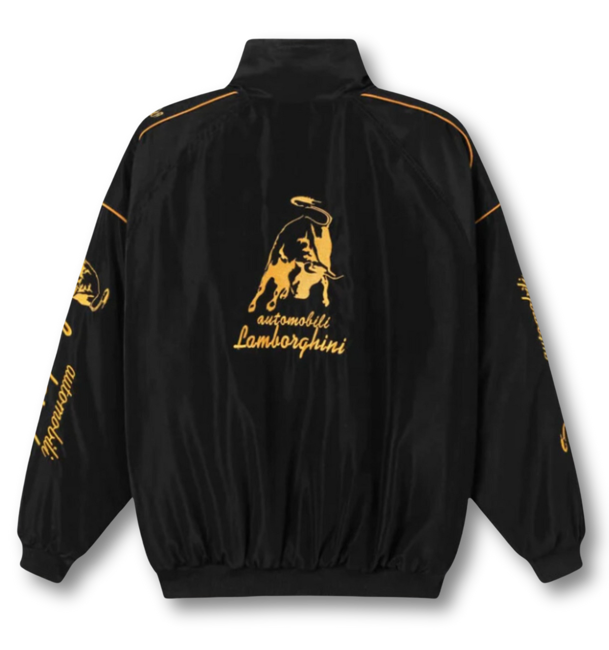 Automobili Vintage Lamborghini Racing Jacket | Classic & Padded Style - Sport Idea
