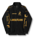 Automobili Vintage Lamborghini Racing Jacket | Classic & Padded Style - Sport Idea