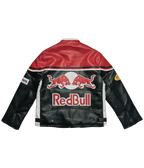RB Racing Leather Jacket | Premium Red Bull Inspired Style - Sport Idea