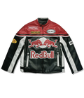 RB Racing Leather Jacket | Premium Red Bull Inspired Style - Sport Idea