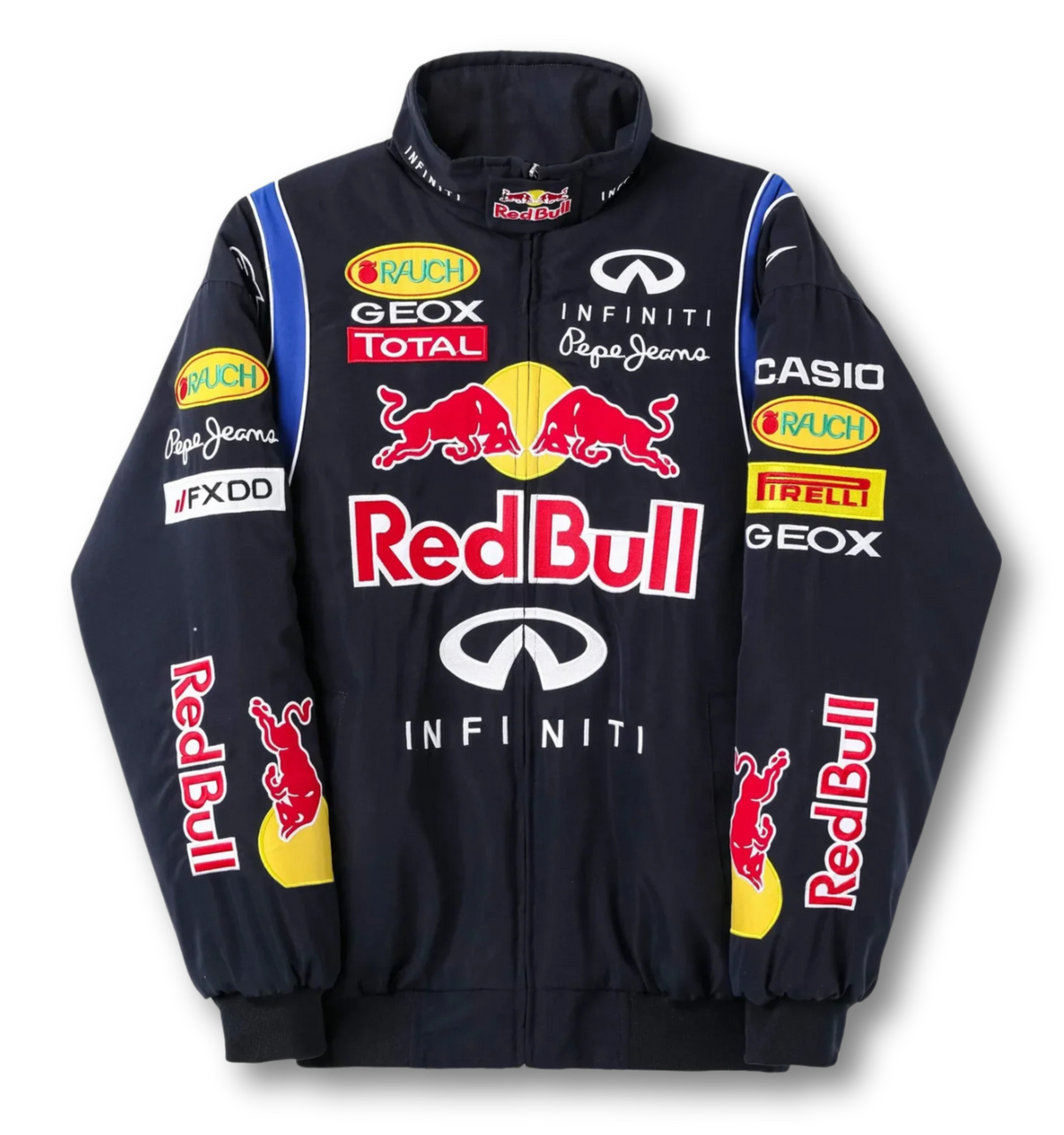 Redline RB Racing Jacket | Vintage Red Bull Inspired Motorsport Style - Sport Idea