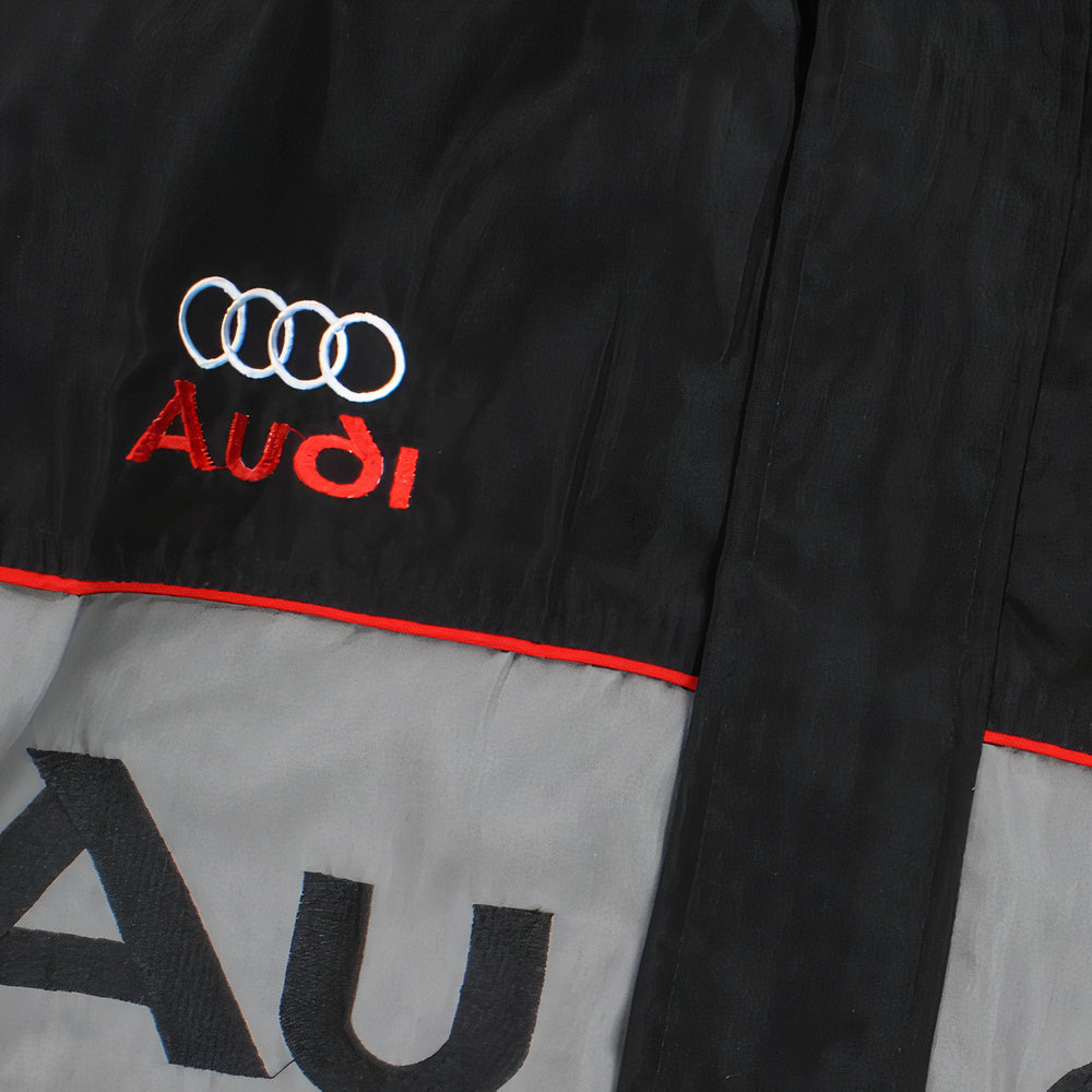 Audi Vintage Racing Jacket | Classic & Padded Motorsport Style - Sport Idea
