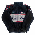 Audi Vintage Racing Jacket | Classic & Padded Motorsport Style - Sport Idea