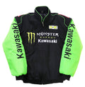 Monster Energy Vintage Racing Jacket | Classic & Padded Kawasaki Style - Sport Idea