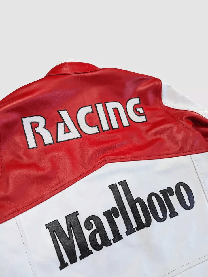 Marlboro Racing Leather Jacket | Vintage F1 Inspired Style - Sport Idea