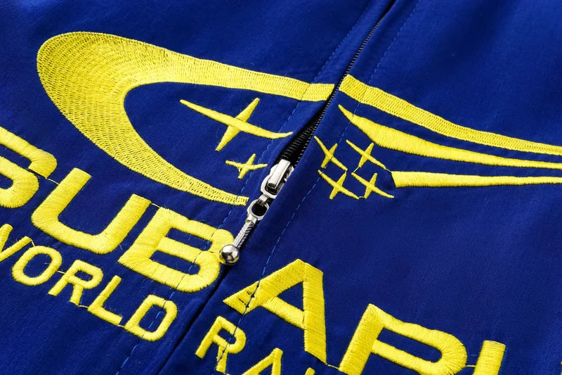 Subaru Vintage Racing Jacket Rally Team Edition | Classic Motorsport Style - Sport Idea