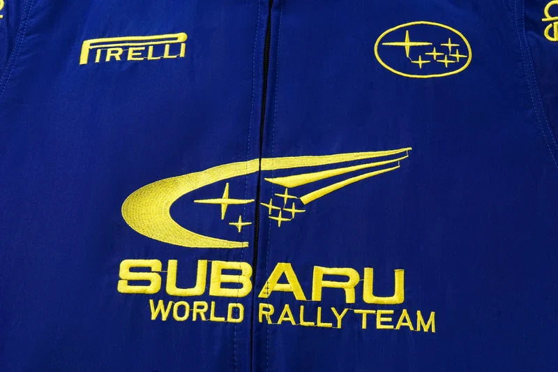 Subaru Vintage Racing Jacket Rally Team Edition | Classic Motorsport Style - Sport Idea