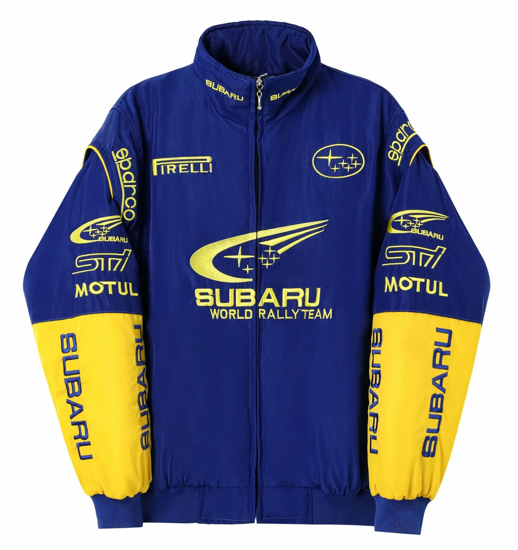 Subaru Vintage Racing Jacket Rally Team Edition | Classic Motorsport Style - Sport Idea