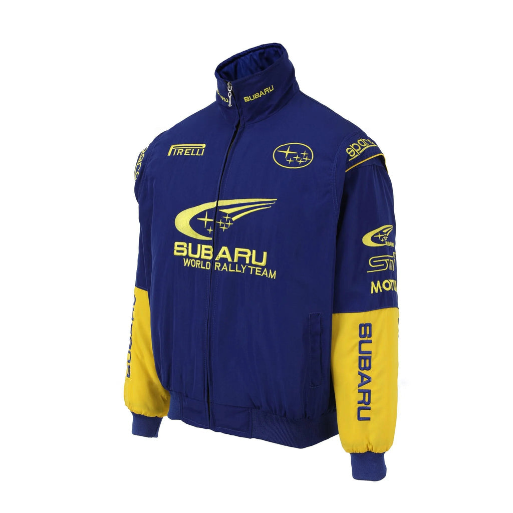 Subaru Vintage Racing Jacket Rally Team Edition | Classic Motorsport Style - Sport Idea